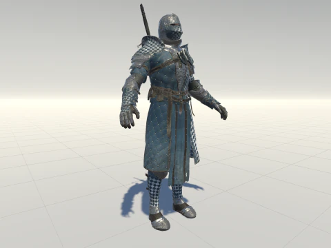 Knight Remaster 3D Model