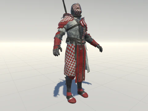 Knight Remaster 3D Model