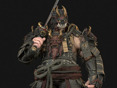 Oni 3D Model