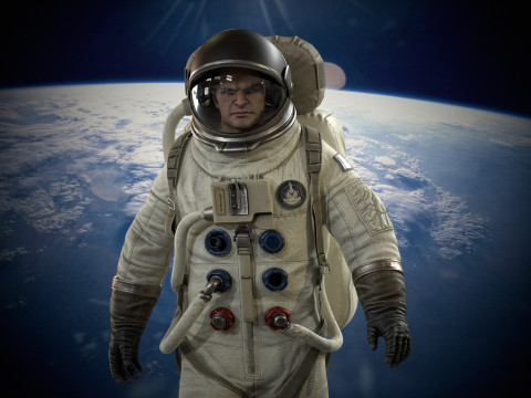 Astronaut 3D 模型