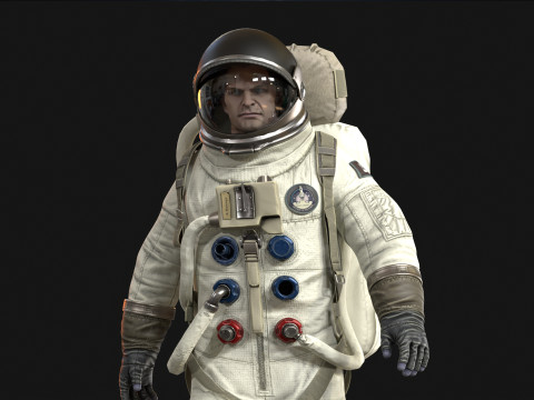 Astronaut Modello 3D