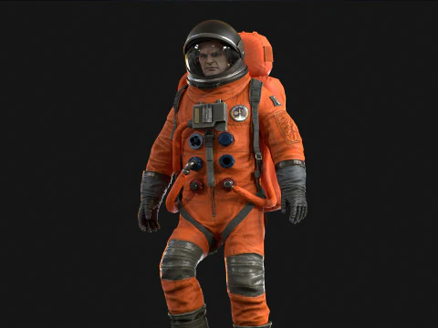 Astronot 3D Model