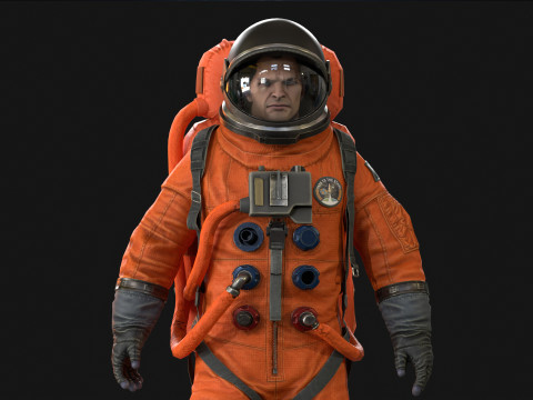 Astronaut Modello 3D