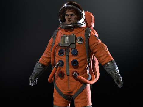 Astronaut Modello 3D