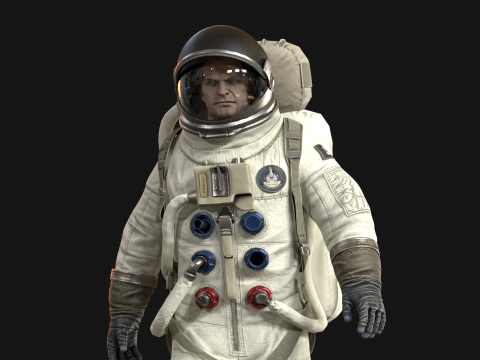 Astronaut Modello 3D