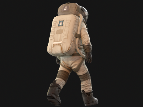 Astronaut Modello 3D