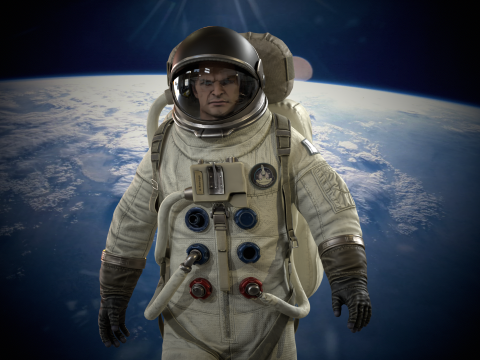 Astronaut Modello 3D