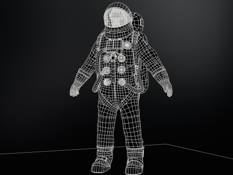 Astronaut Modello 3D