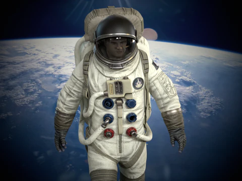 Astronot 3D Model