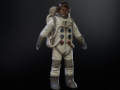 Astronaut Modello 3D