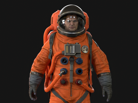 Astronaut Modello 3D
