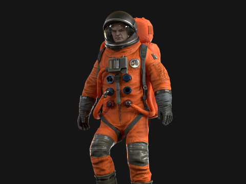 Astronaut Modello 3D