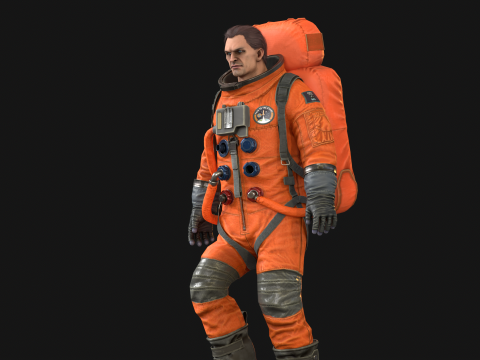 Astronaut Modello 3D