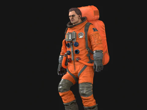 Astronot 3D Model