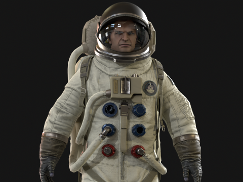 Astronaut Modello 3D