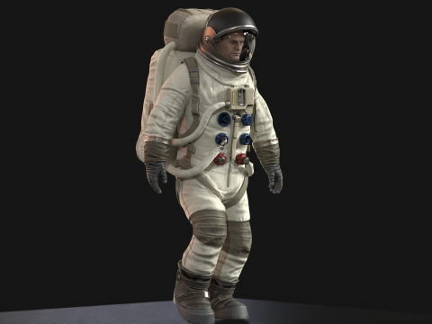 Astronaut Modello 3D