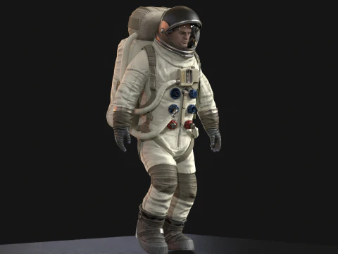 Astronot 3D Model