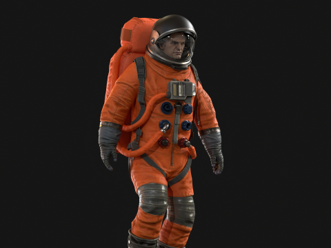 Astronaut Modello 3D