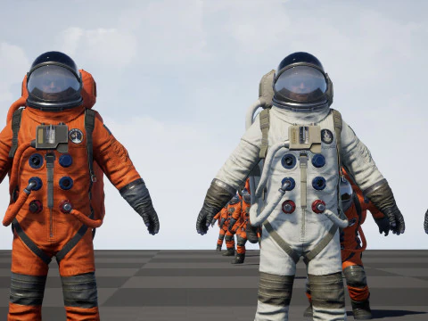 Astronot 3D Model