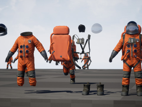 Astronaut Modello 3D