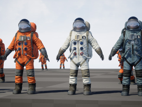 Astronaut Modello 3D