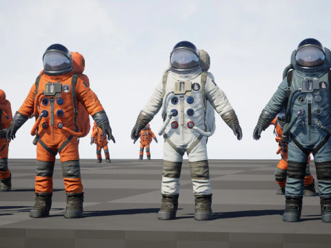 Astronot 3D Model