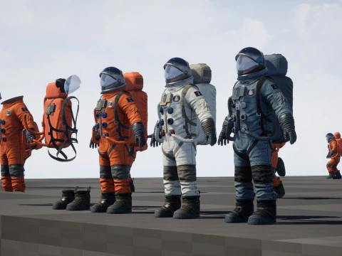 Astronot 3D Model