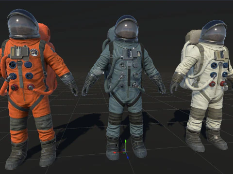 Astronot 3D Model