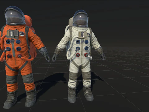 Astronot 3D Model