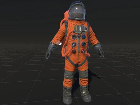 Astronot 3D Model