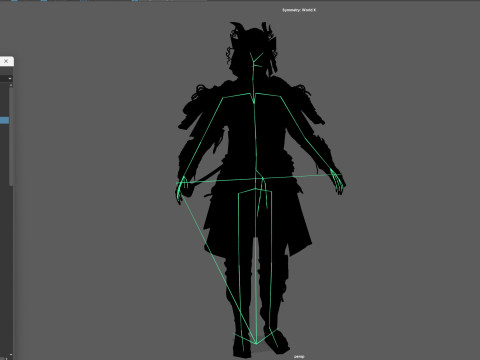 Samurai Girl2 Modèle 3D