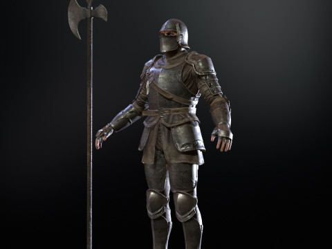 NPC Guardian1 3D 模型