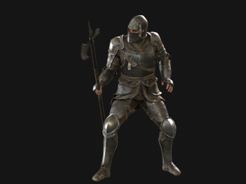 NPC Guardian1 3D 模型