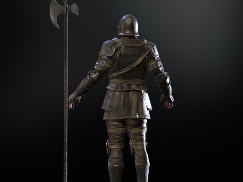 NPC Guardian1 3D 模型