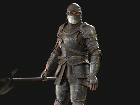 NPC Guardian1 3D 模型