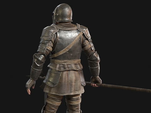 NPC Guardian1 3D 模型