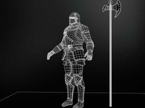 NPC Guardian1 3D 模型
