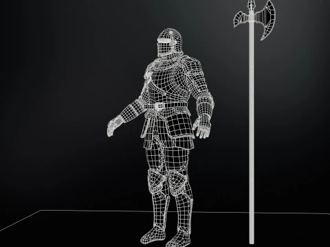 NPC Guardian1 3D Model