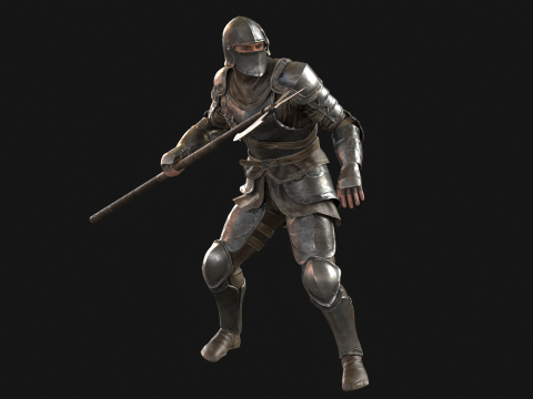 NPC Guardian1 3D 模型