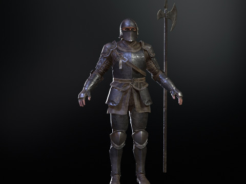 NPC Guardian1 3D 模型