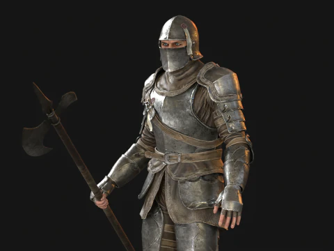 NPC Guardian1 3D Model