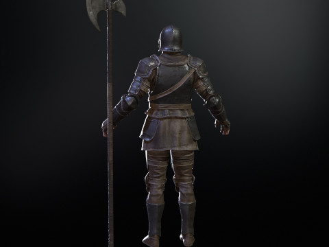 NPC Guardian1 3D 模型