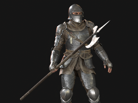 NPC Guardian1 3D 模型