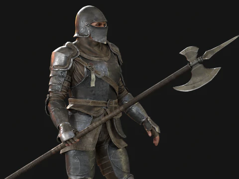 NPC Guardian1 3D Model