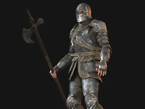 NPC Guardian1 3D Model