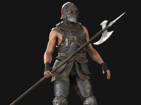 NPC Guardian1 3D Model