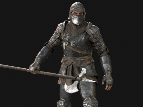 NPC Guardian1 3D 模型