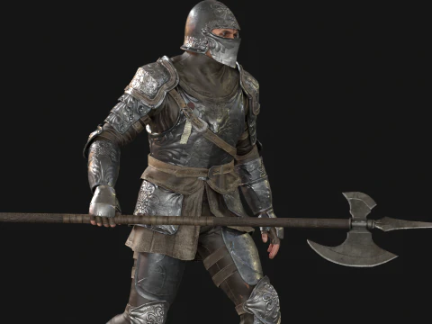 NPC Guardian1 3D Model