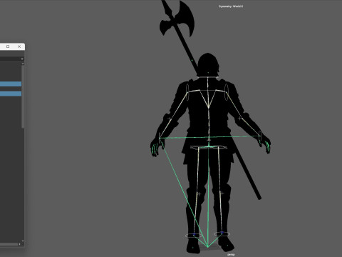 NPC Guardian1 3D 模型