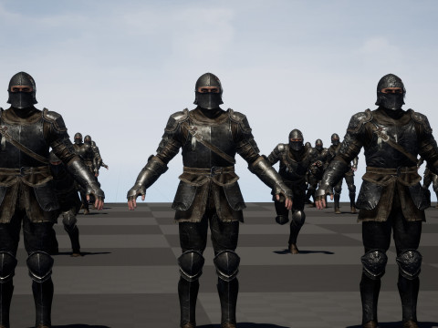 NPC Guardian1 3D 模型